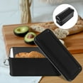 thumbnail image 1 of OULII 1Pack Small Metal Container With Lid Black Tinplate For Home Organization Travel Use Cookie Jar, 1 of 8
