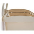 thumbnail image 4 of "Rubbermaid Commercial Products - 1883458 Streamline Slim Step-On Plastic Trash Garbage Can, 13 Gallon, Beige", 4 of 7