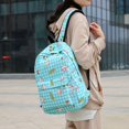 thumbnail image 4 of MesaSe Large Capacity Fashionalbe Commuter HStudent Backpack Korean BackPack(red), 4 of 5