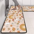 thumbnail image 2 of Kitchen Rugs Sets Of 2,Red Mushroom Rainbow Light Pattern Anti Fatigue Kitchen Mat Rugs Non Slip Washable,Decorative Kitchen Floor Mats for Kitchen,Sink,Laundry,17"x47"+17"x47", 2 of 5