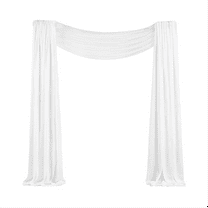 New Arrivals Wedding Arch Draping Fabric 29.5Inch x 19.6Ft for Ceremony