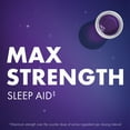 thumbnail image 4 of Vicks ZzzQuil Nighttime Sleep Aid Liquid, Diphenhydramine HCI 50mg, Warming Berry, 12 Fl oz, 4 of 13