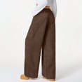 thumbnail image 5 of Women's Pants Fashion Casual Pants For Women Lazy Style High Waisted Casual Versatile Drape Wide Leg, 5 of 7