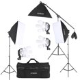 thumbnail image 1 of Kit de iluminación Andoer Estudio Foto Video con el zócalo 12 * 45W Bombilla / 3 * 4en1 Bombilla / 3 Andoer-2 Kit de fotografía, 1 of 7