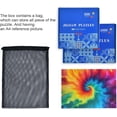 thumbnail image 7 of Dreamtimes 500 PCS Tie Dye Wooden Jigsaw Puzzles Intellectual Entertainment Educational Puzzles for Adults, Fun Challenging Brain Exercise Family Game Creative Gift for Friends Parents Grandparents, 7 of 7