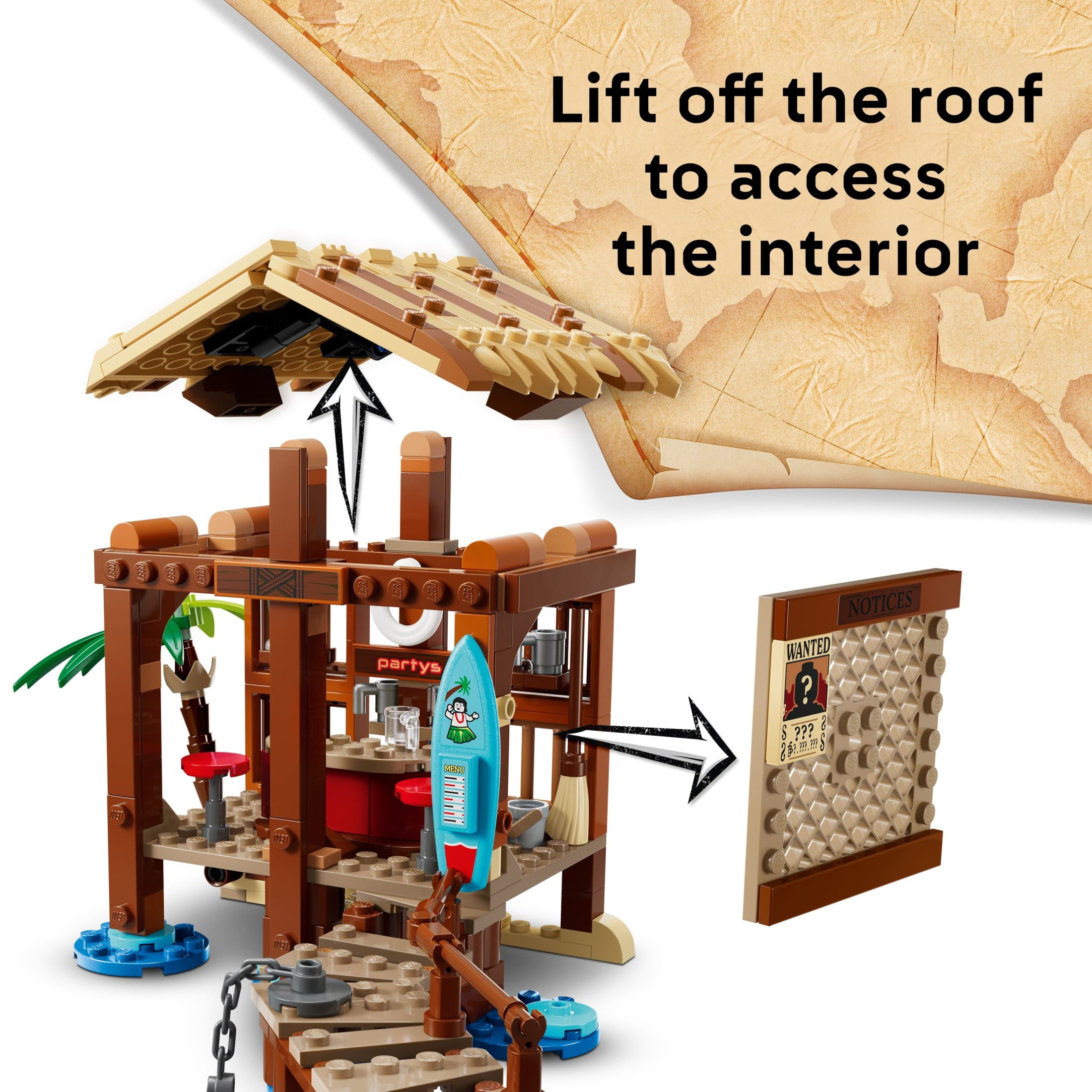 LEGO ONE PIECE Windmill Village Hut Building Blocks - Pretend Play Building Toy for Boys & Girls, Ages 8+ - Gift for Birthdays - Toy Figures & Playset for Anime Fans - 75636
