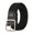 Black, variant on Men's Adjustable Durable Nylon Belt with Metal Square Buckle - Breathable Stretch Design Suitable for Work, Casual & Daily Use - Ideal Gift for Outdoor Enthusiasts & for Wide Range of Occasions