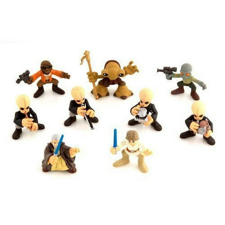 Star Wars Galactic Heroes Deluxe Cinema Scene Mini Figure Multi Pack Cantina Band