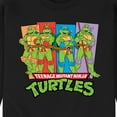 thumbnail image 3 of Teenage Mutant Ninja Turtles - TMNT Group - Men's Crew Neck Fleece Pullover, 3 of 5