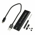 thumbnail image 3 of M2 SSD Enclosure NVMe USB3.1 External Storage HDD Case 10Gbps PCIe SSD Box Type-C High-speed External Solid-state Hard Drive, 3 of 11