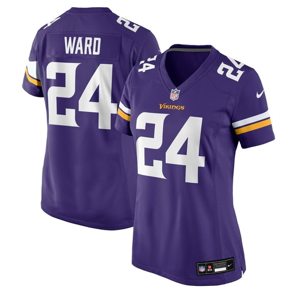 Women's Nike Jay Ward Purple Minnesota Vikings Team Game Jersey