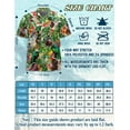 thumbnail image 2 of Geese Hawaiian Shirt for Men, Tropical Style, Button Down Summer Beach Short Sleeve, S-5XL, 2 of 2
