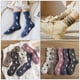 thumbnail image 5 of 5 pares de calcetines elásticos vintage cálidos y transpirables para invierno., 5 of 7
