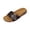Brown, variant on Adjustable Strap Platform Slides, Summer Comfort Footwear, Barefoot Sandals Women, Sandals With Adjustable Buckle Comfortable Women's Footwear Dressy Summer Beach Flip Flops Slides, Red 6.5