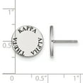 thumbnail image 2 of White Sterling Silver Earring Gold Black Women'S Greek Kappa Alpha Theta 12 mm, 2 of 2