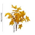 thumbnail image 3 of Boovnll Fall Flowers, Maple Leaves Artificial Flowers for Outdoors Indoor Fake Flowers for Thanksgiving Wedding Tables Centerpiece Party Decor, Fall Decorations for Home, 3 of 6