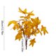 thumbnail image 3 of Decoraciones de Halloween, adornos de Halloween, regalos de Halloween, decoración del hogar, decoración de otoño, ramas de hojas de arce artificiales de seda, tallos de otoño, hojas de arce artificial, 3 of 6