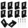 thumbnail image 1 of 10pcs Heavy Duty Mirror Hanging Kit, Heavy Mirror Mounting Hardware Mirror Clips for Wall Mounting, 1 of 5