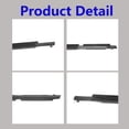 thumbnail image 3 of 4 Pcs Door Auto Window Trim Moulding Belt Weatherstrip Fit for Toyota RAV4 2009-2012, 3 of 6