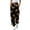 Black, variant on WILLBEST Pants for Women Women's Fashion Pants Rugby Festival Suitable for Printed Bottom Tracksuit Pants Pocket High Waisted Exercise Gym Sport Suitable for Jogging Pants Women Ripstop Cargo Pants