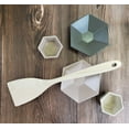 thumbnail image 3 of Handmade Cypress Hinoki Wooden Spatula, Kitchen Turner, Flipper,Scraper, Solid One Whole Piece, Pan Friendly, Made in Korea (Spatula), 3 of 7