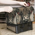 thumbnail image 7 of Fotbe Butterfly Cow With Flowers for Four Slice Toaster Cover, Fingerprint Protector, Super Soft Appliance Cover And Dust Cover,Bread Dust Cover & Fingerprint Protection, 7 of 7