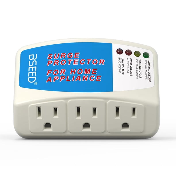 Enchufe Protector contra Sobretensiones BSEED Aparato Electrodoméstico Salida 1 Paquete