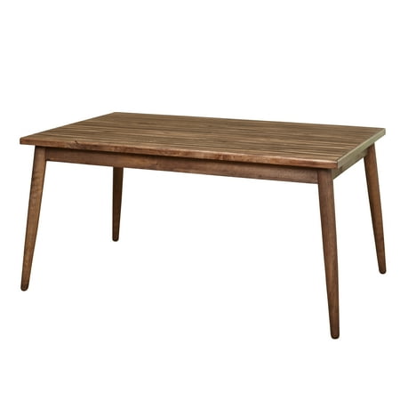 Bellamy Studios Frisco Mid-Century Dining Table Walnut