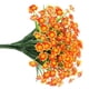 thumbnail image 3 of Ramo de crisantemo artificial Simulación Decoración floral Flor falsa de plástico Adorno para el hogar de la boda, Naranja, 6 piezas Inevent HA8869-06B, 3 of 6
