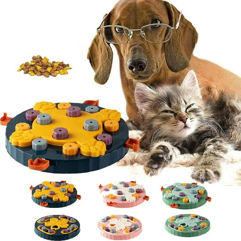 hondenpuzzel Dog Puzzle Toys for Smart Dogs Slow Feeder Interactive Puppy  Food Slowly Eating NonSlip Bowl