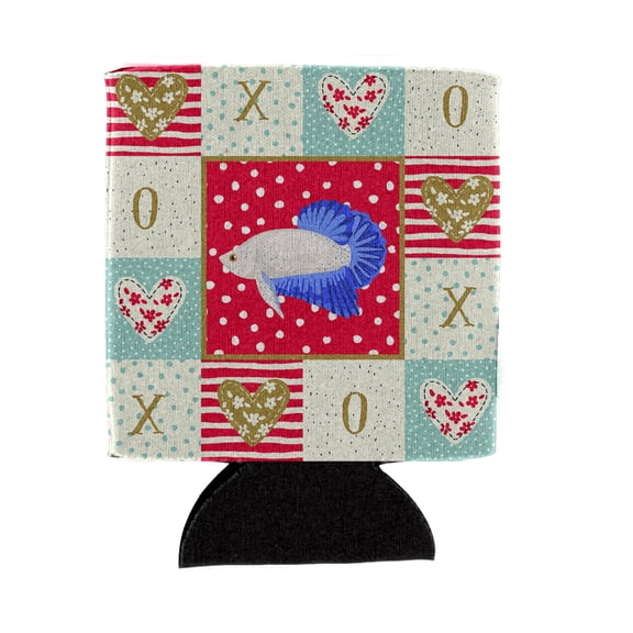 Carolines Treasures CK5492CC Plakat Betta Love Can or Bottle Hugger Can Hugger multicolor