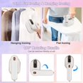 thumbnail image 4 of EIGTHTAIL Steamer for Clothes Cordless Fast Heat Up Handheld Garment Steamer 26W Portable Fabric Steam Iron for Travel Home(L Gray), 4 of 10