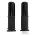 thumbnail image 1 of Kit de cubiertas para manillares de motocicleta Unique Bargains 7/8" 22mm 15/16" 24mm, antideslizante, de aleación de aluminio y goma, para motocicleta, scooter, bicicleta y ATV, color negro, 1 of 1