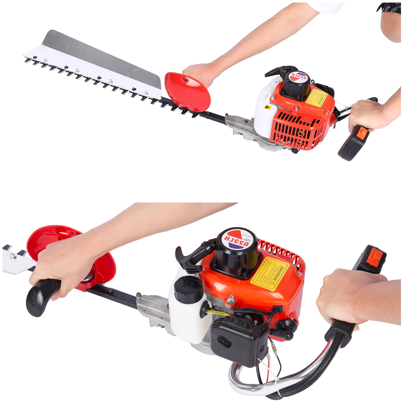 Petrol Hedge Trimmer 26cc 830mm 33Inch Blades Brush Cutter Blade Double Sided