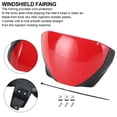 thumbnail image 2 of Front Screen Windshield Fairing Windscreen Deflector For Trident 660 2021+ Red, 2 of 10