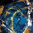 thumbnail image 2 of OnRei 26x26 White Modern Wood Framed Museum Art Print Titled - Swish Around, 2 of 4