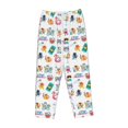 thumbnail image 6 of Fotbe Hello Summer Cat Women's Pajama Pants,Sleepwear Pants,Pj Bottoms Drawstring And Pockets-Small, 6 of 7