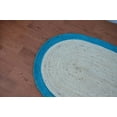 thumbnail image 4 of Jute Rug. Natural Rug. Jute Handwoven Rug. Custom Size Jute Rug. Natural Fiber. Braided Rag Rug Jute Rug, 4 of 5