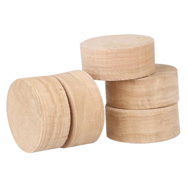 OUNONA 5pcs Trombone Repairing Corks Wood Color for Musical Instrument Accessories and Maintenance