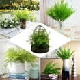 thumbnail image 5 of Efavormart 2 Bushes | 19" Artificial Green Asparagus Fern Leaf Spray Indoor Faux Plant Decor Wedding Bouquets, 5 of 10