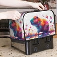 thumbnail image 7 of Sikiie Watercolor Butterfly Guinea Pig Toaster Covers 2 Slice Dustproof Toaster Cover Bread Machine Cover, Dustproof Cover - 11.4" x 7.5" x 7.9", 7 of 7