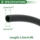 thumbnail image 3 of Mangueras de aceite lubricante Unique Bargains 8mm/0.31" 12mm/0.47" 1.5m/4.9ft, 3 of 6