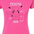 thumbnail image 3 of Pokémon - Electric Type - Juniors Fitted Graphic T-Shirt, 3 of 5