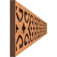 thumbnail image 3 of Ekena Millwork 46 3/8"W x 4"H x 3/8"T Keene Fretwork Moulding, Cherry, 3 of 13