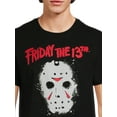 thumbnail image 6 of Paramount Pictures Friday The 13th Men's and Big Men's Halloween Graphic Tees, 2-Pack, Sizes S-3XL, 6 of 6