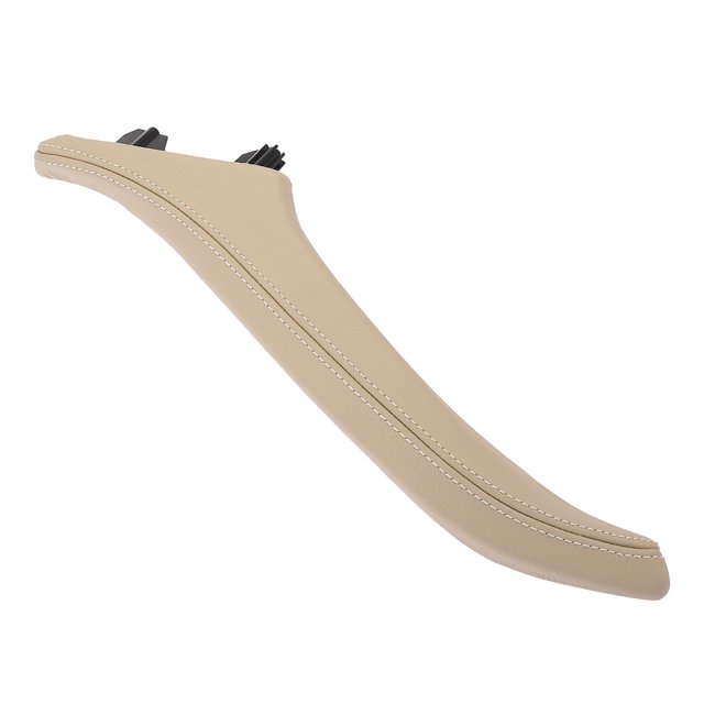 Tirador de puerta lateral Interior de cuero lateral derecho para BMW 5 Series 520 523 525 528 530 535 F10 F11 F18 2010-2016 Beige Unique Bargains Puerta Tirador