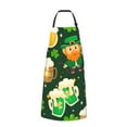 thumbnail image 3 of Cauagu St Patrick's Day10 Aprons with Pockets,Waterproof Apron for Women,Kitchen Cooking Apron Adjustable Bib Aprons Chef Apron for Cooking,Drawing,Crafting, 3 of 8