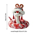 thumbnail image 3 of Cute Plush Snake Stuffed Animal Toy With a skeleton, Soft Cuddly Plushie Hugger Toy for Boys & Girls, Gifts for Kids or Girlfriend, 3 of 9