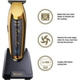 thumbnail image 3 of Recortadora Wahl Profesional Cordless Detailer Li Gold 5star Wahl 8171-700, 3 of 5