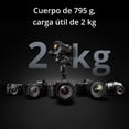 thumbnail image 2 of Soporte Estabilizador DJI RS3 Mini Portatil 3 Ejes Rotacion 360° Bluetooth Pantalla 1.4" negro DJI CP.RN.00000294.01, 2 of 6